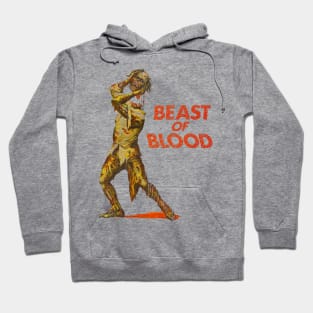 Beast of Blood / Retro 60s Cult Horror Movie Hoodie